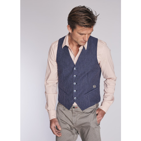 GAUDI JEANS - Gilet a righe
