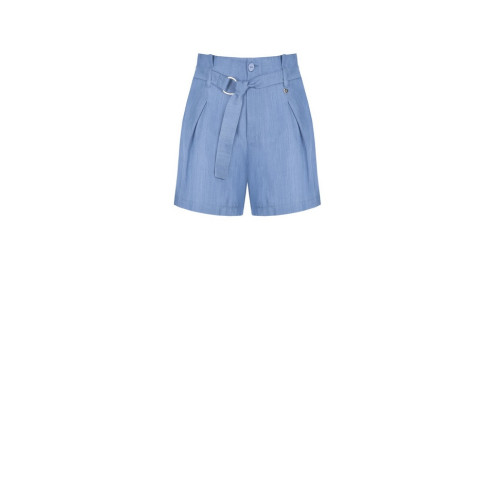 RINASCIMENTO - Shorts morbido denim con cintura Art. CFC0099007003