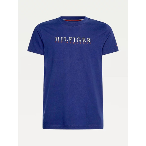TOMMY HILFIGER - T-shirt con stampa grafica MW0MW22168 DY4
