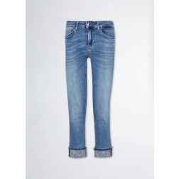 LIU JO - Jeans bottom up con risvolto UA4006 D4615 78691 MONROE